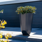 Aluminium plantenbak FACET RAL 7021