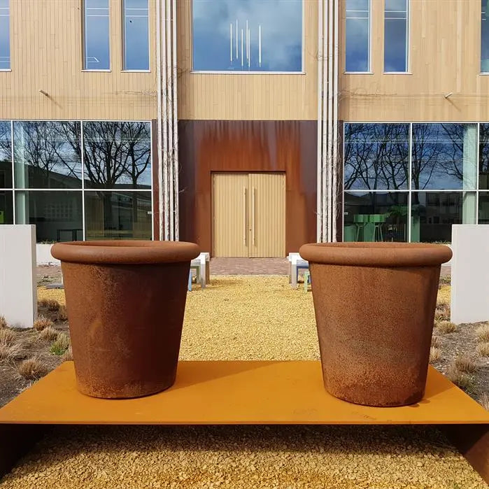 Plantenbak Tube corten