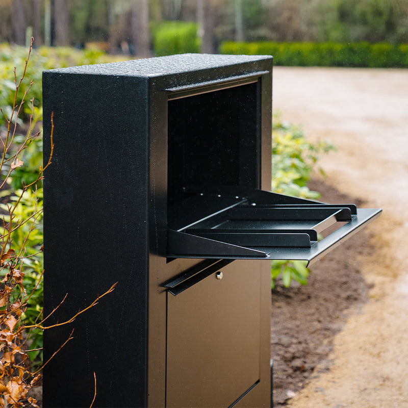 Aluminium pakketbrievenbus PACA 87 x 30 x 125 cm