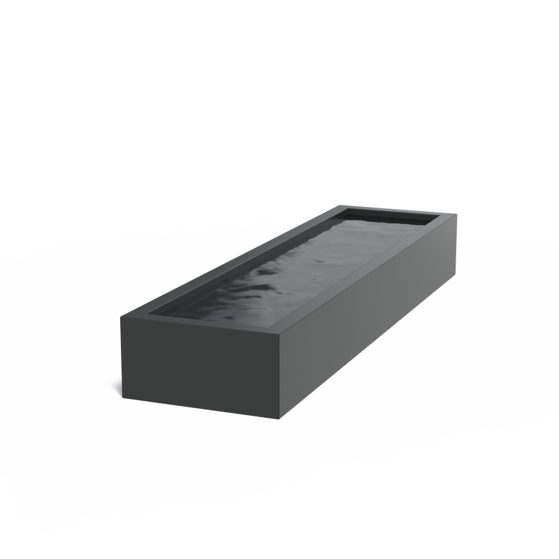 Aluminium Fertigteich | 300 x 80 x 40 cm