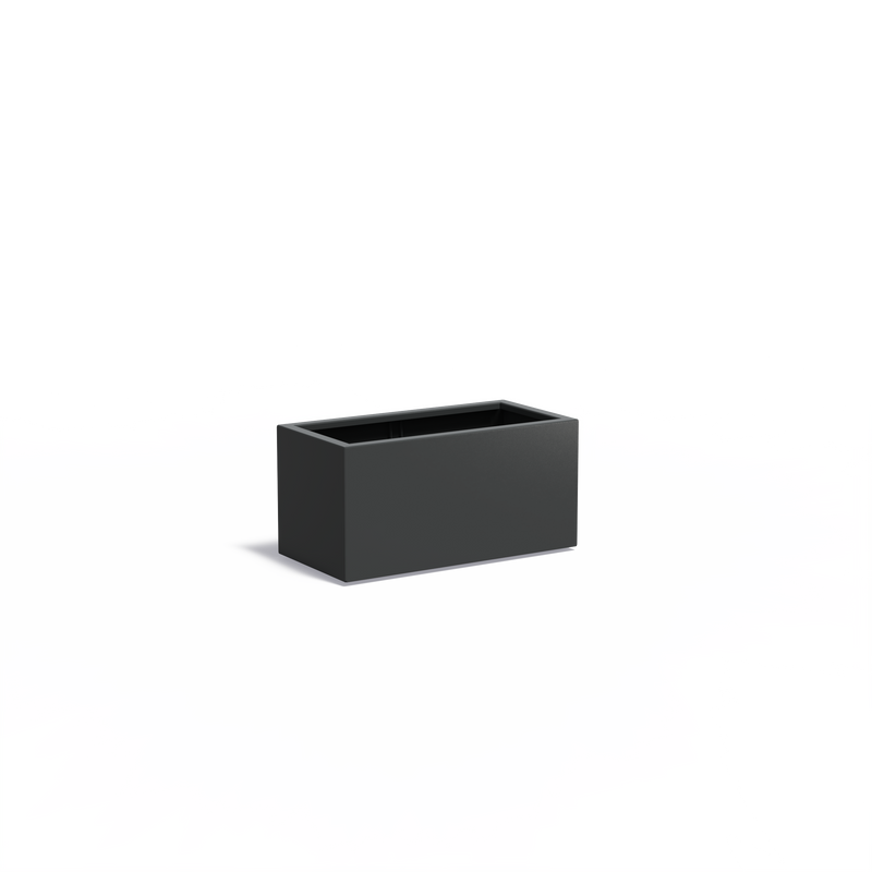 Aluminium Pflanzkübel CARREZ | 100 x 50 x 50 cm