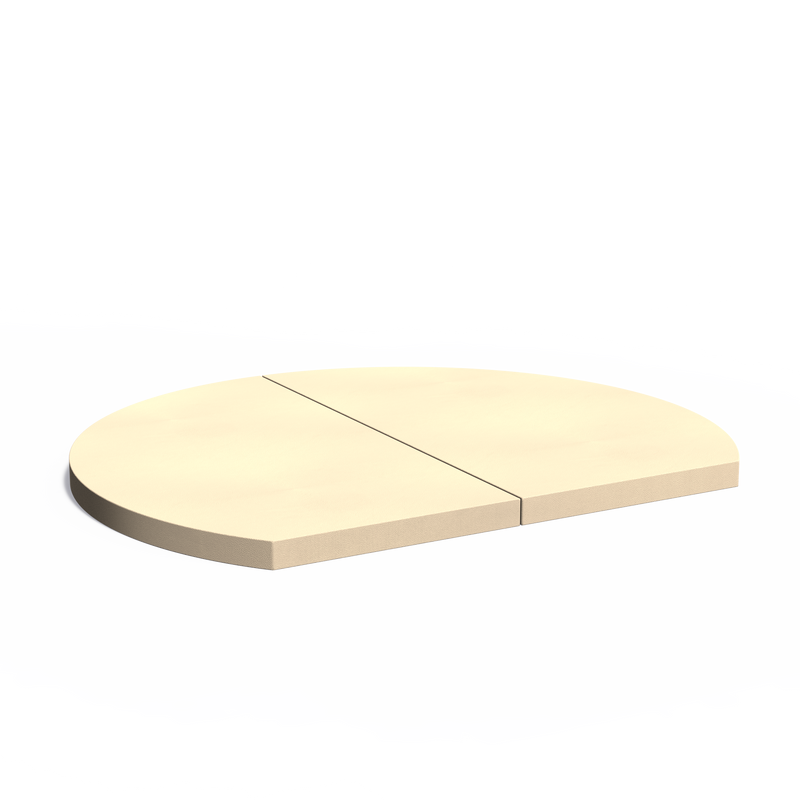 Pizzastein für DOME Pizzaofen – Cordierit 620 × 750 × 30 mm