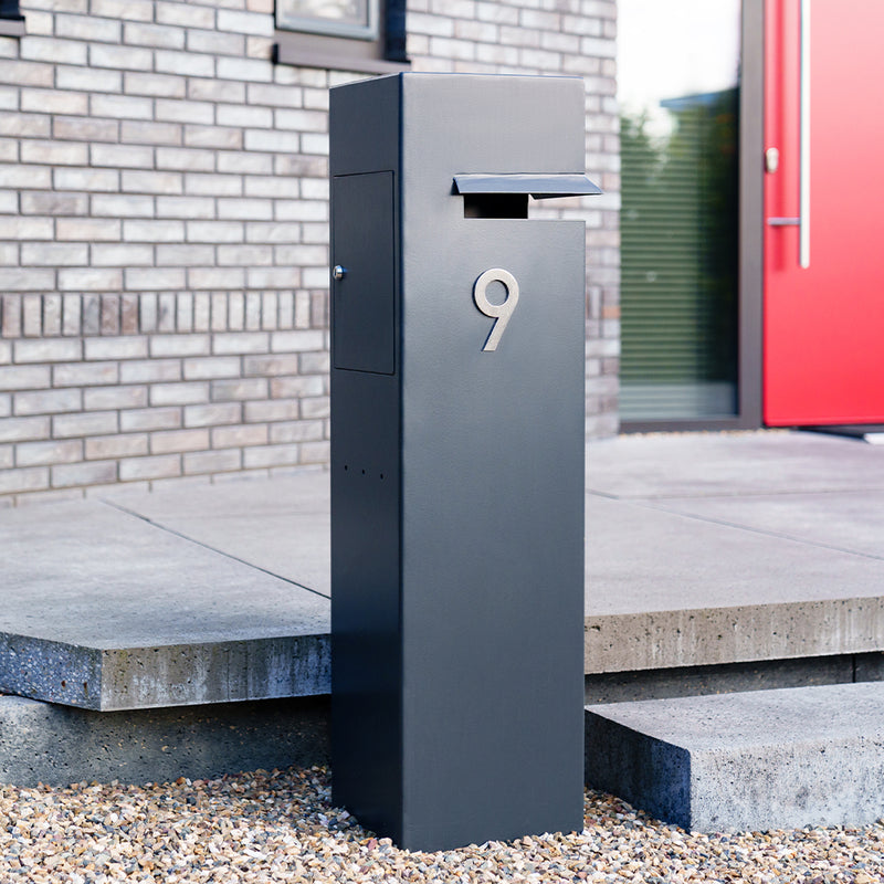 IVAR brievenbus aluminium 35×35×120 cm