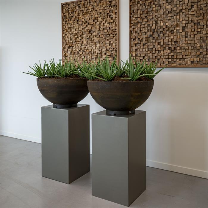 Aluminium Sockel | 50 x 50 x 120 cm