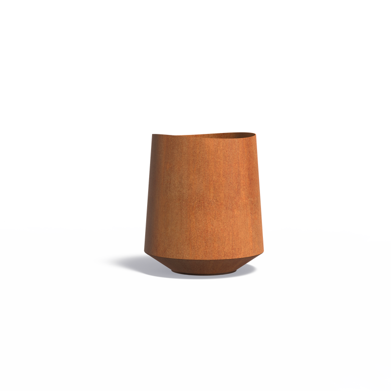 Cortenstahl Pflanzgefäß VELIS | ø 70 x 80 cm