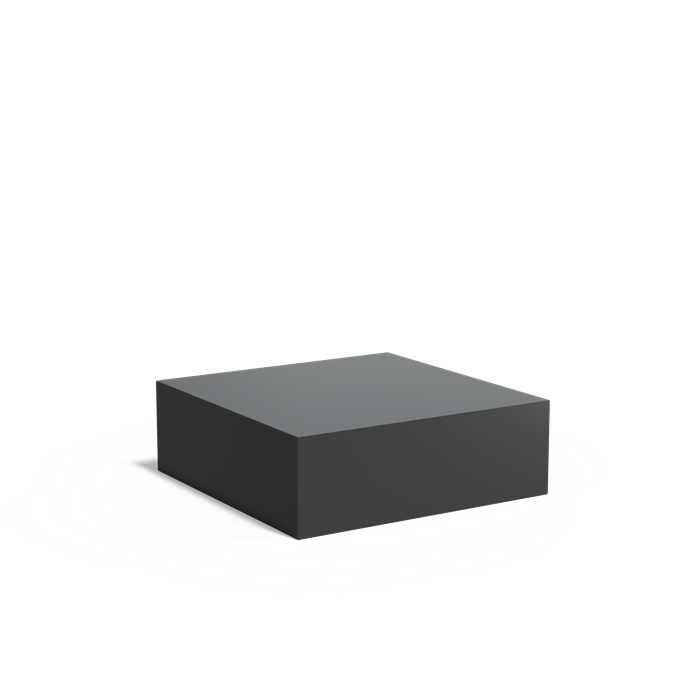 Aluminium Sockel | 120 x 120 x 40 cm