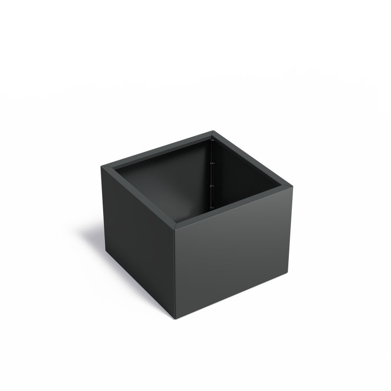 CARREZ Connect Pflanzkübel ohne Boden – pulverbeschichtet | 80 x 80 x 60 cm