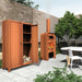 Forno houtopslag kast + GAP pizzaoven